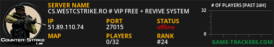 CS.WESTCSTRIKE.RO # VIP FREE + REVIVE SYSTEM