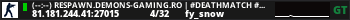 (--:--) RESPAWN.DEMONS-GAMING.RO | #DeathMatch #Vip #Skin